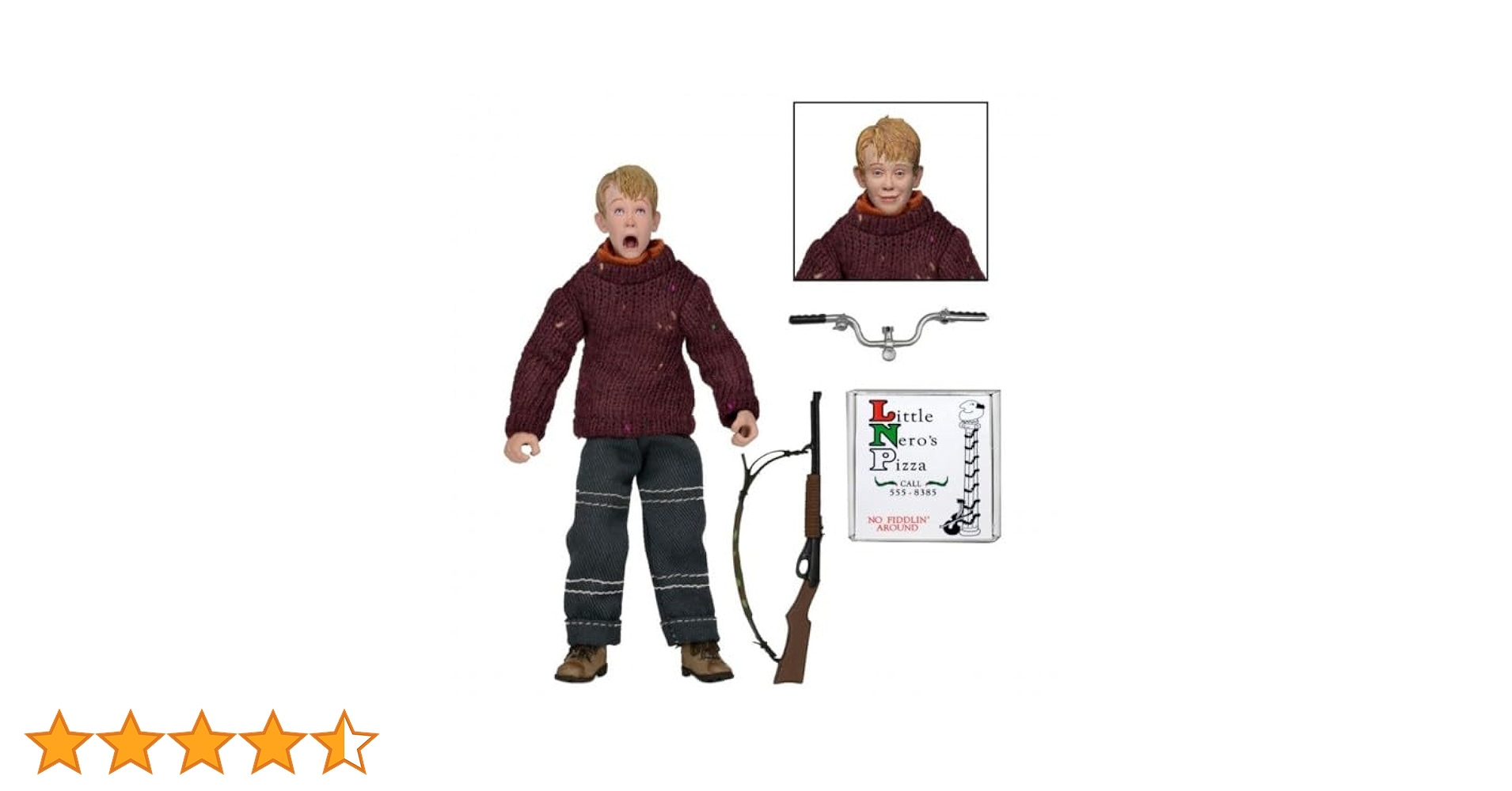 NECA  ALONE ホームアローン フィギュア　３点セット Amazon.co.jp: ネカ ホーム・アローン 8インチアクションドール